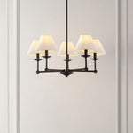 Safavieh Rowley 5Lt 27.5" Chandelier, CHA4039 - Oil-Rubbed Bronze