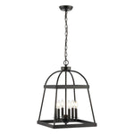 Safavieh Gracyn 6Lt Chandelier, CHA4044 - Black