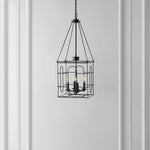 Safavieh Flatbush 3Lt Chandelier, CHA4046 - Black