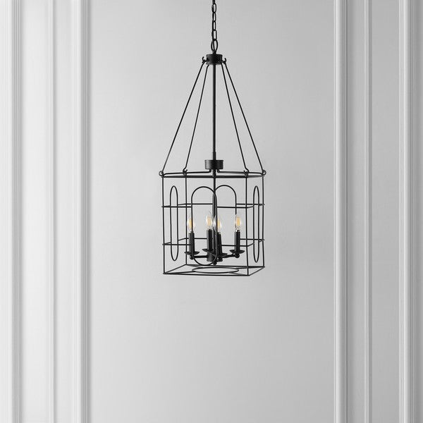 Safavieh Flatbush 3Lt Chandelier, CHA4046 - Black