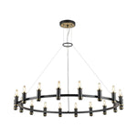 Safavieh Poitier, 18 Light, Chandelier, CHA4065 - Black / Brass