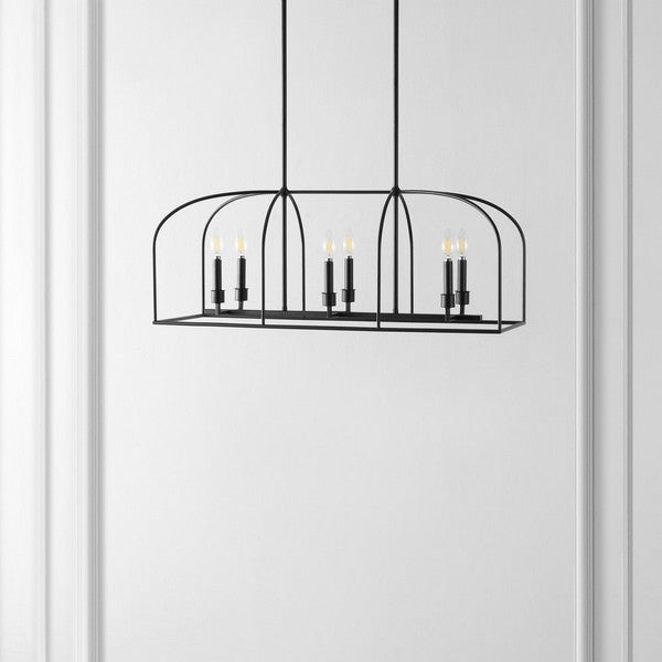 Safavieh Bryndan 6 Lt 32" Chandelier, CHA4068 - Black