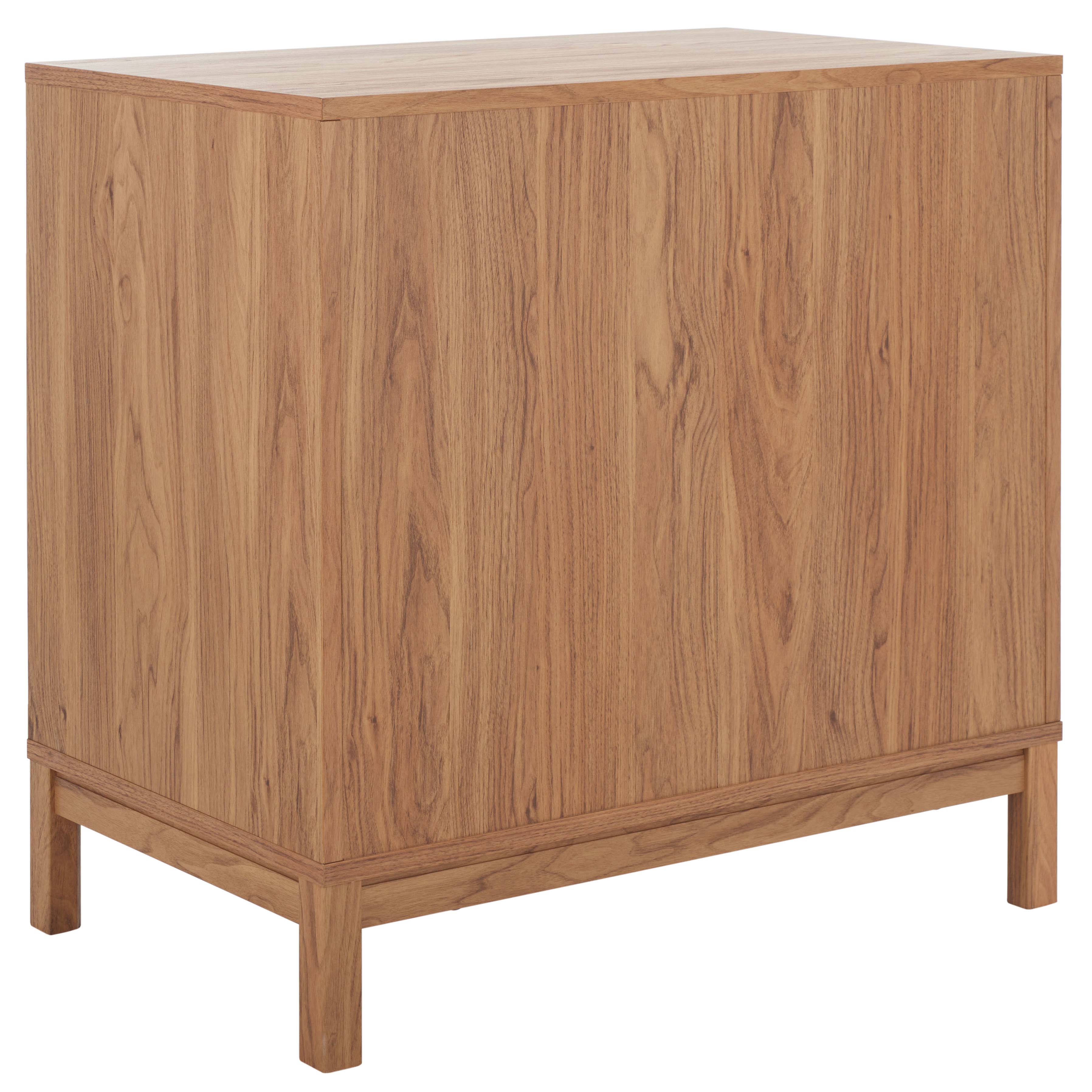 Safavieh Galio 3 Drawer Chest, CHS9600 - Oak / Gold