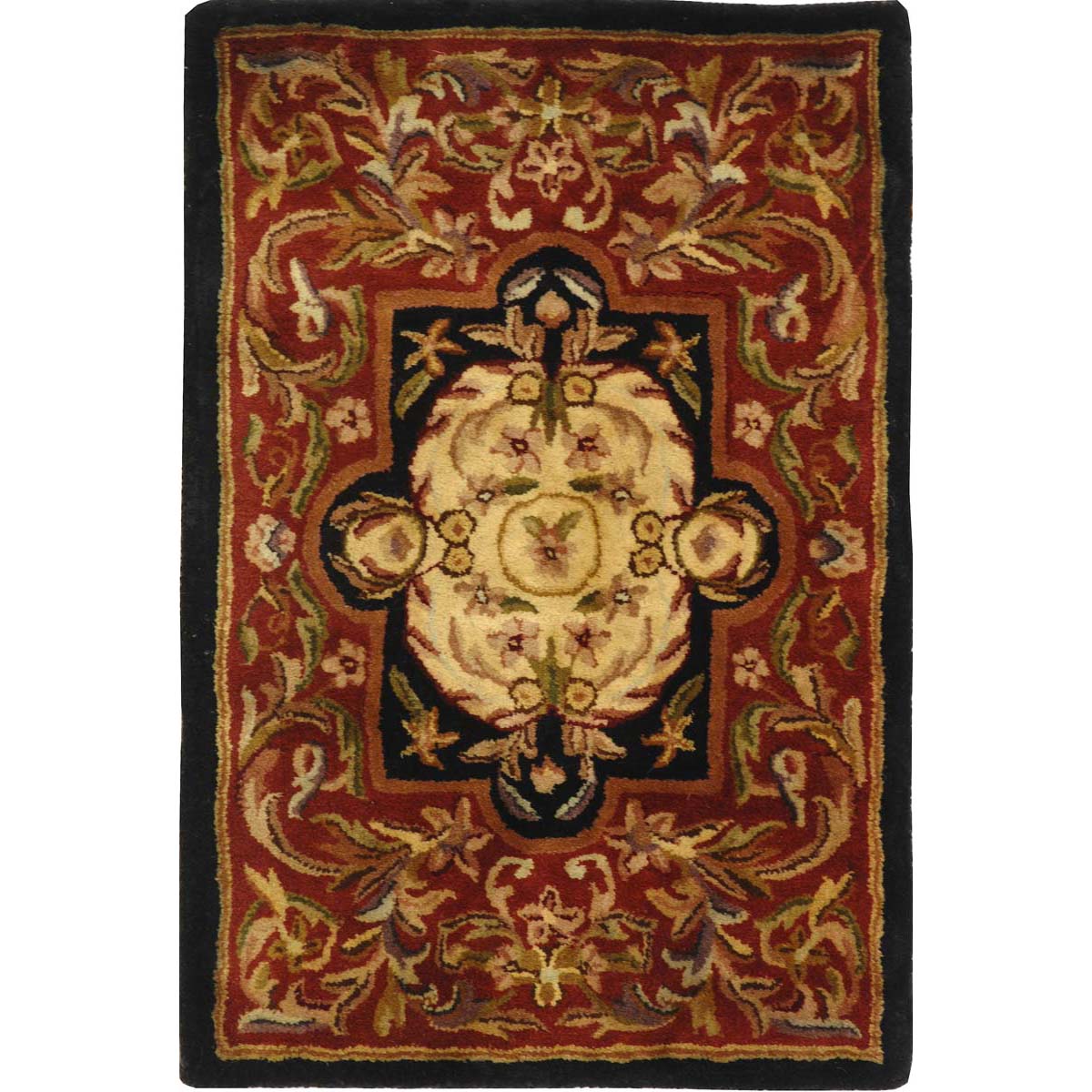 Safavieh Classic 220 Rug, CL220 - Red / Black