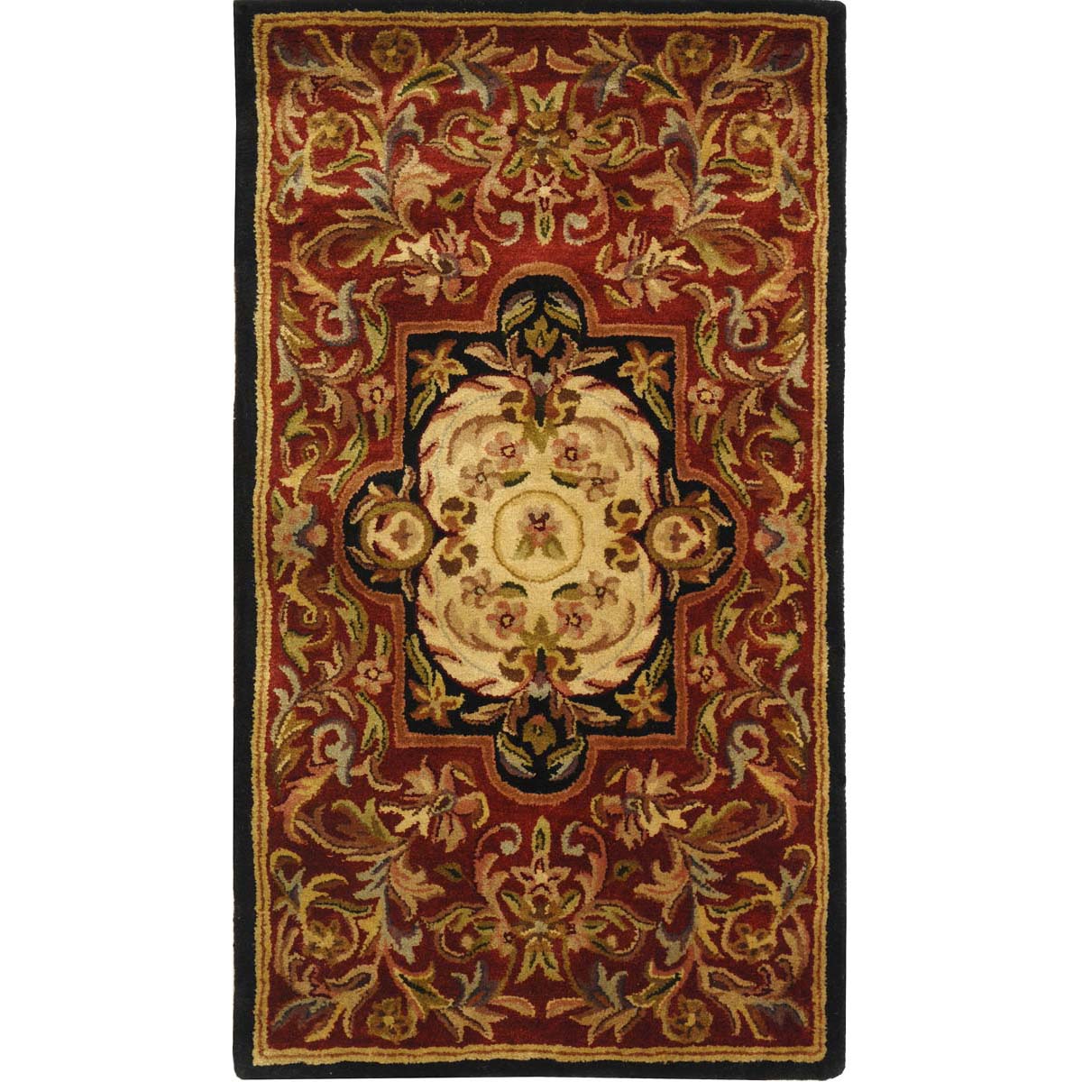 Safavieh Classic 220 Rug, CL220 - Red / Black