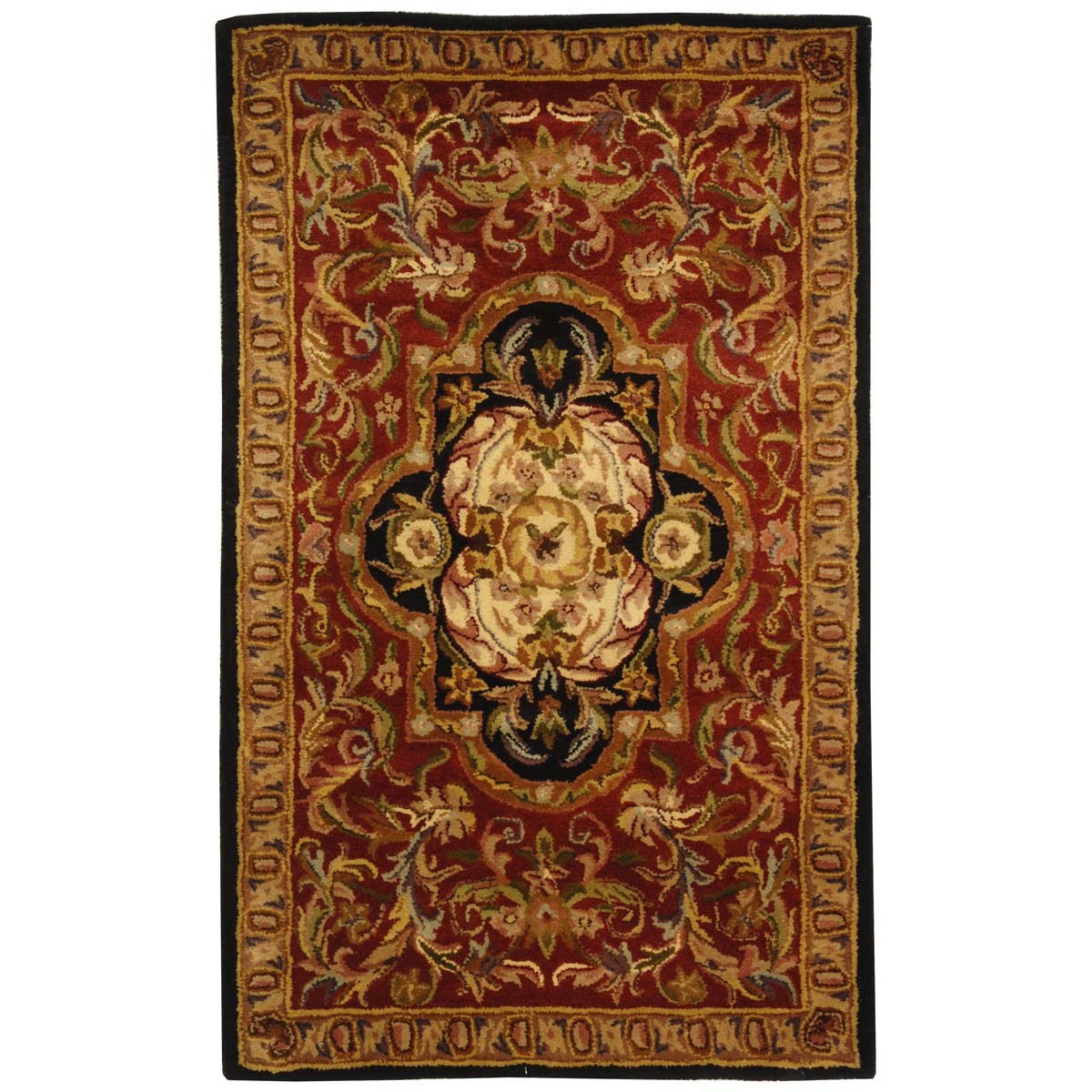 Safavieh Classic 220 Rug, CL220 - Red / Black