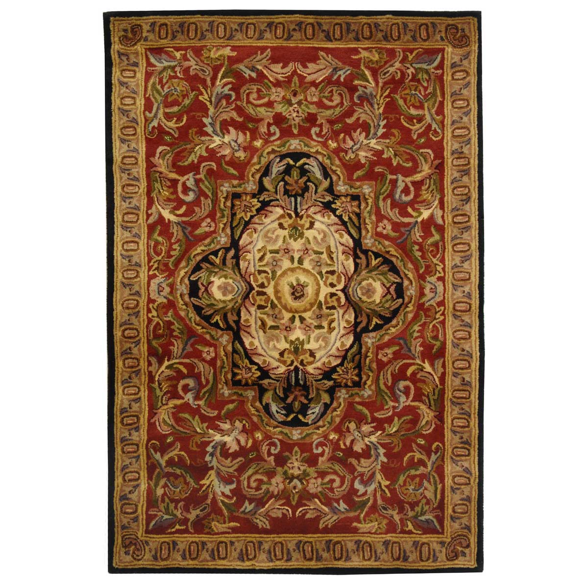 Safavieh Classic 220 Rug, CL220 - Red / Black