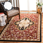 Safavieh Classic 220 Rug, CL220 - Red / Black