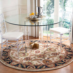 Safavieh Classic 359 Rug, CL359 - Ivory / Navy