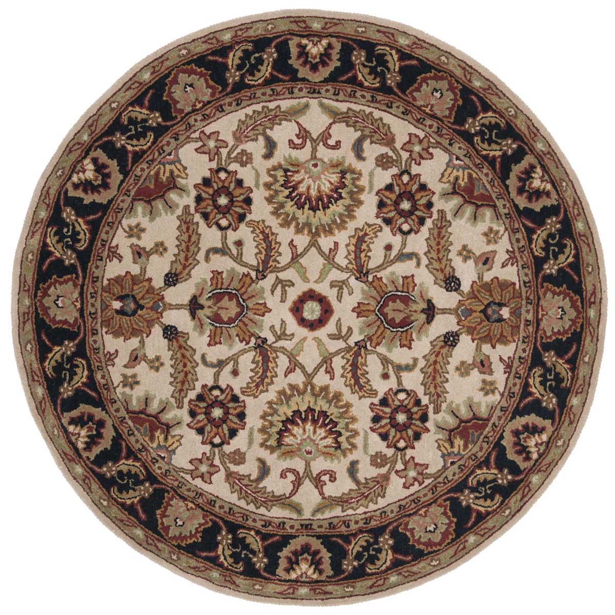 Safavieh Classic 359 Rug, CL359 - Ivory / Navy