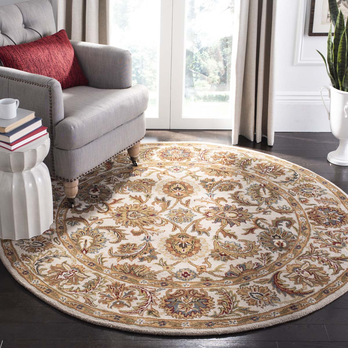 Safavieh Classic 758 Rug, CL758 - Ivory / Ivory