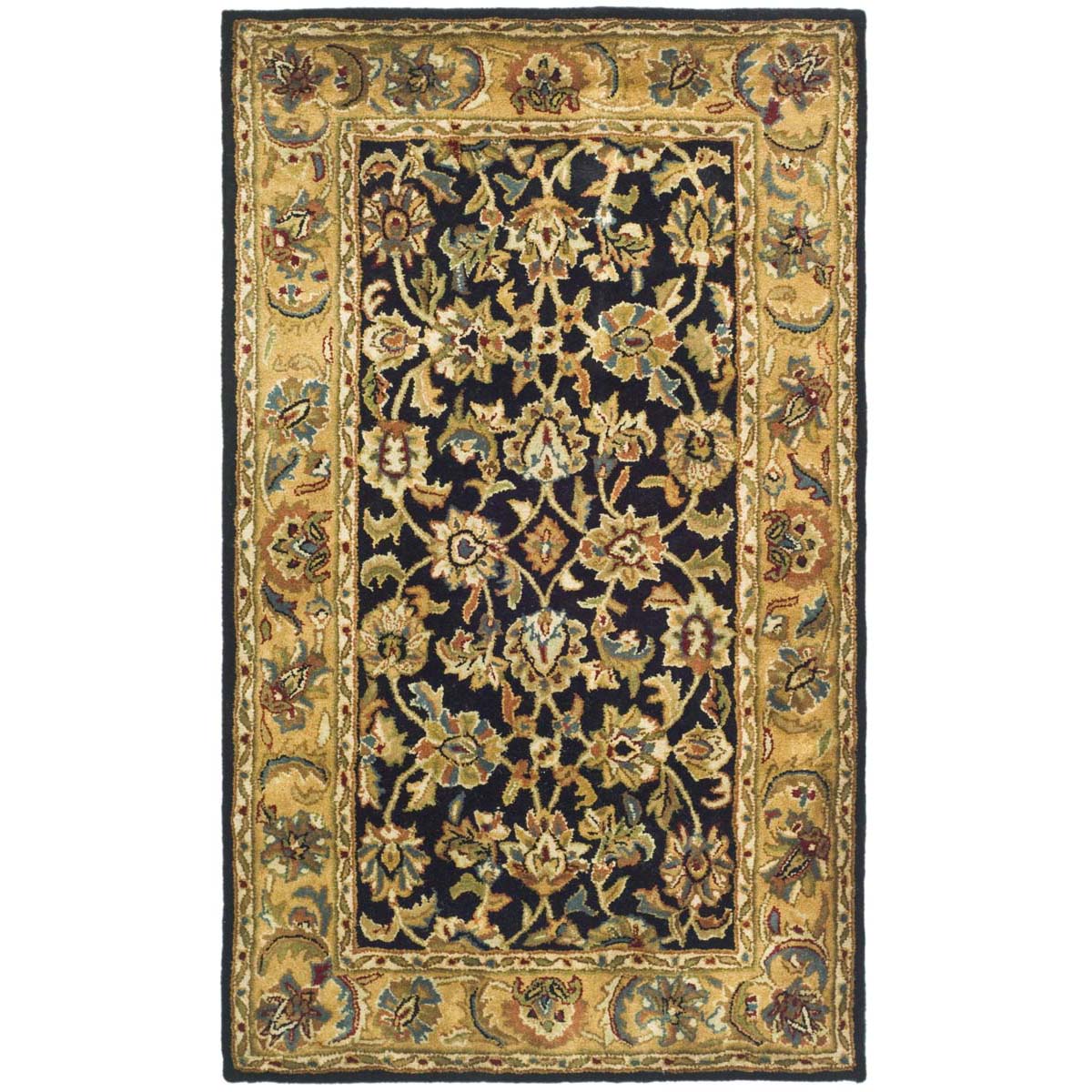 Safavieh Classic 758 Rug, CL758 - Black / Gold