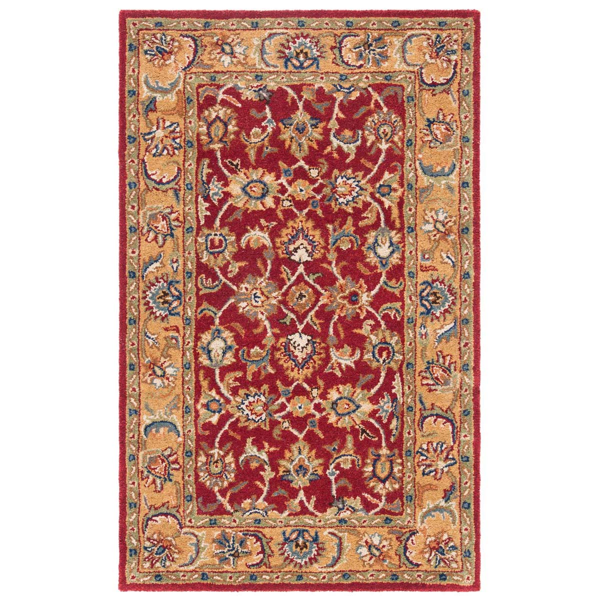 Safavieh Classic 758 Rug, CL758 - Red / Gold