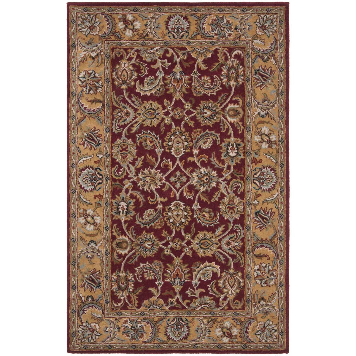 Safavieh Classic 758 Rug, CL758 - Red / Gold