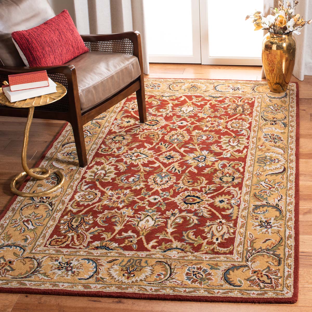 Safavieh Classic 758 Rug, CL758 - Rust / Camel