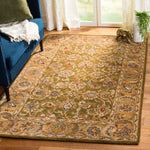 Safavieh Classic 758 Rug, CL758 - Olive / Camel