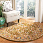 Safavieh Classic 758 Rug, CL758 - Olive / Camel