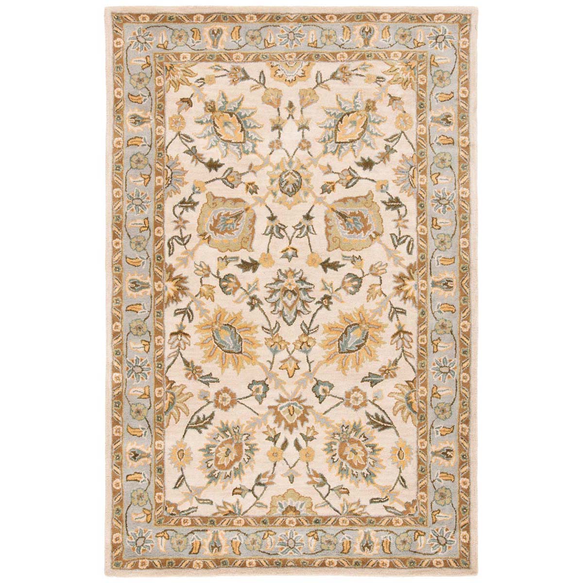 Safavieh Classic 934 Rug, CL934 - Ivory / Light Blue