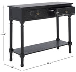 Safavieh Josie 2 Drawer Console Table , CNS5708 - Black