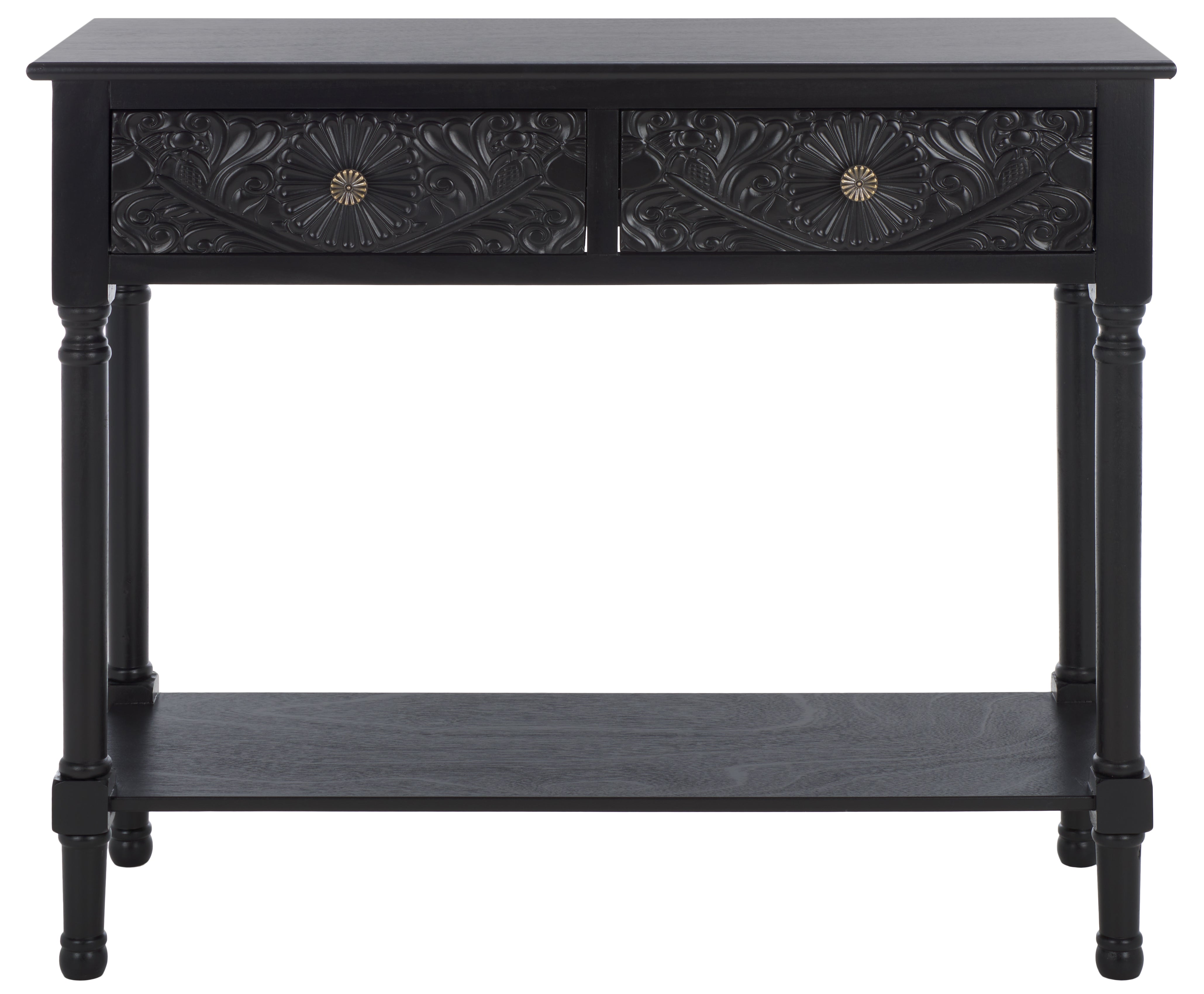 Safavieh Josie 2 Drawer Console Table , CNS5708 - Black