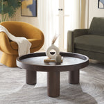 Safavieh Meek 3 Leg Round Coffee Table , COF6603 - Brown