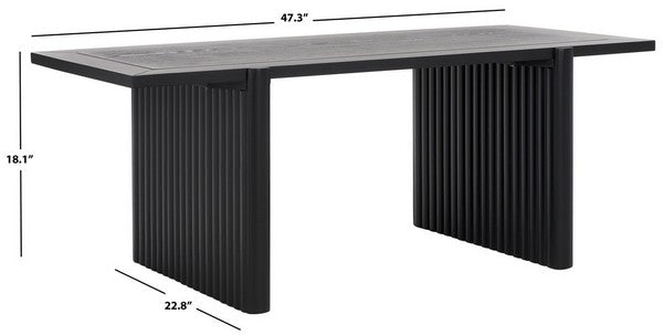 Safavieh Buckley Rectangle Coffee Table , COF9701 - Black