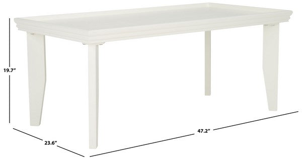 Safavieh Naios Coffee Table, COF9705 - Ivory