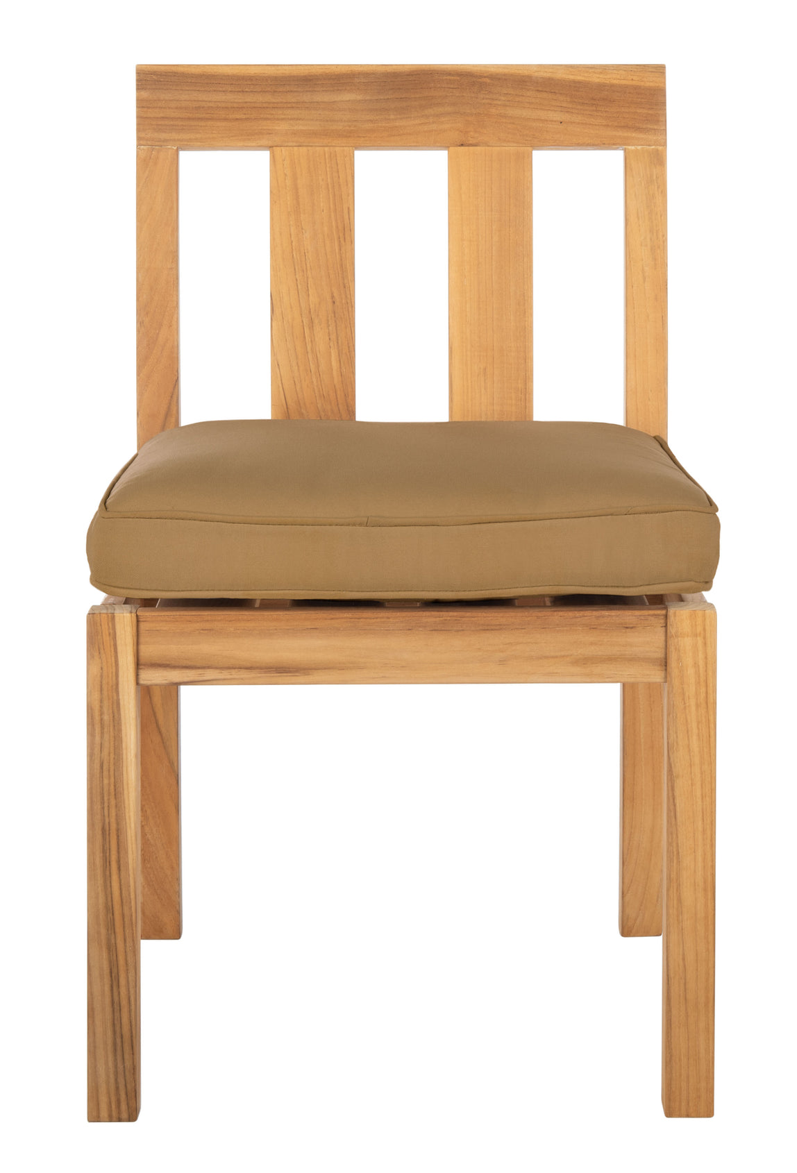 Safavieh Couture Montford Teak Dining Chair Natural (Set of 2) - Natural Teak / Brown