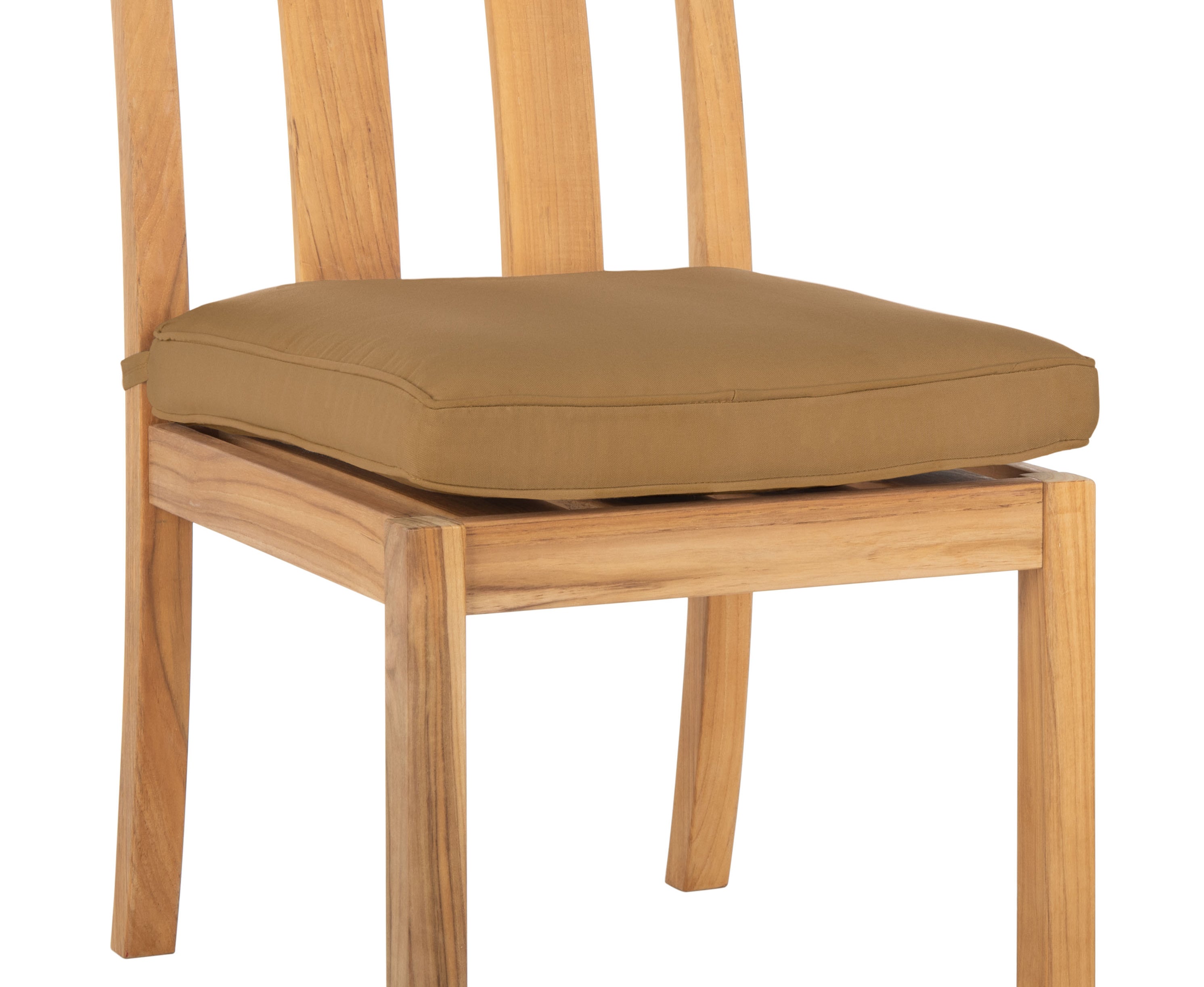 Safavieh Couture Montford Teak Dining Chair Natural (Set of 2) - Natural Teak / Brown
