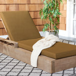 Safavieh Couture Lanai Wood Chaise Lounge Chair, CPT1039 - Natural / Brown