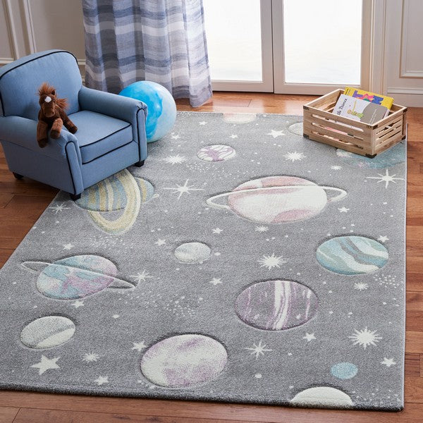 Safavieh Carousel Kids 103 Rug, CRK103 - Grey / Lavender