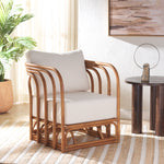 Safavieh Couture Harlowe Rattan Accent Chair, CWK3002 - Natural / White