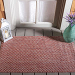 Safavieh Courtyard 8521 Pink Rug, CY8521 - Red / Beige