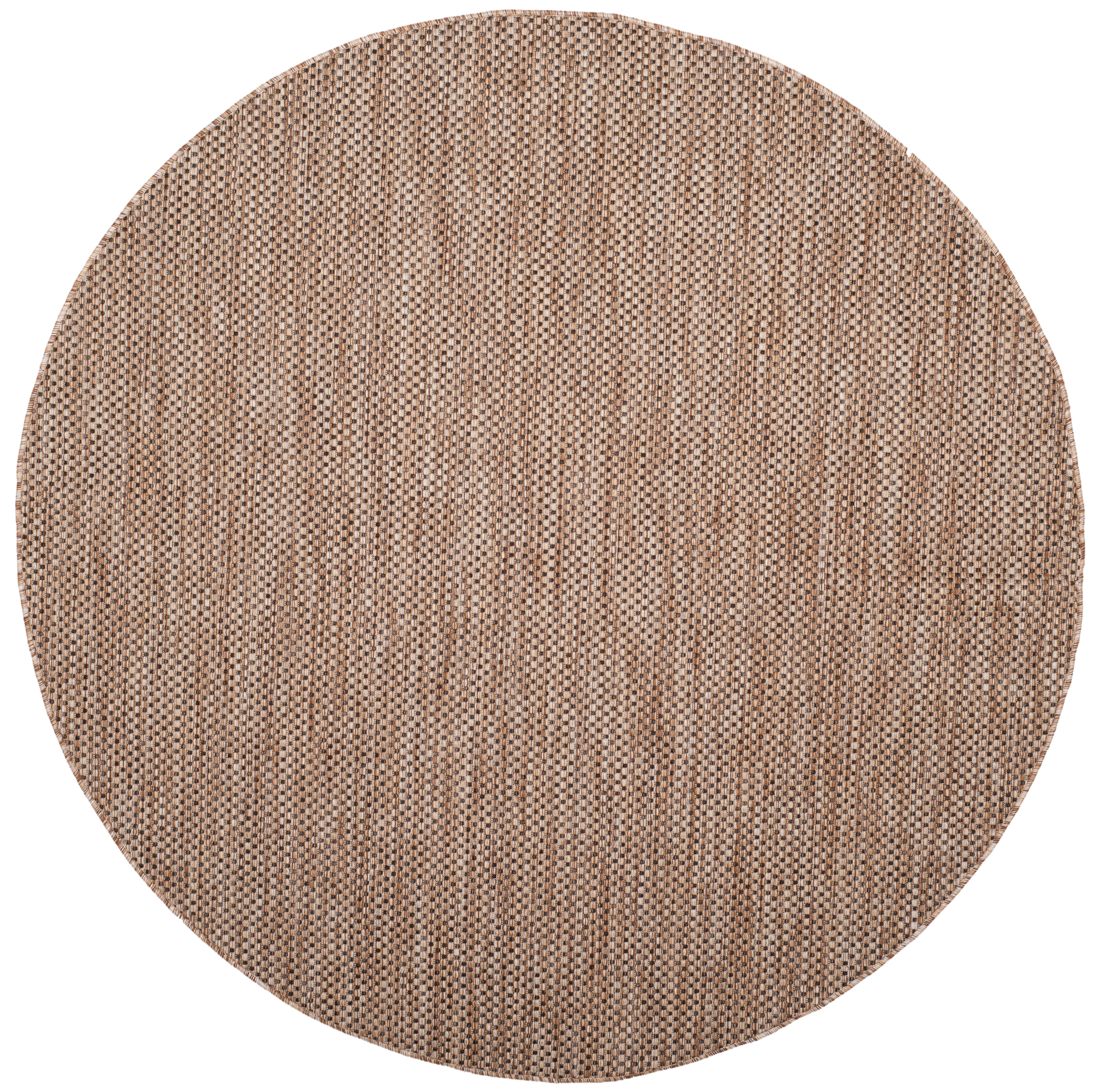 Safavieh Courtyard 8521 Brown Rug, CY8521 - Natural / Black