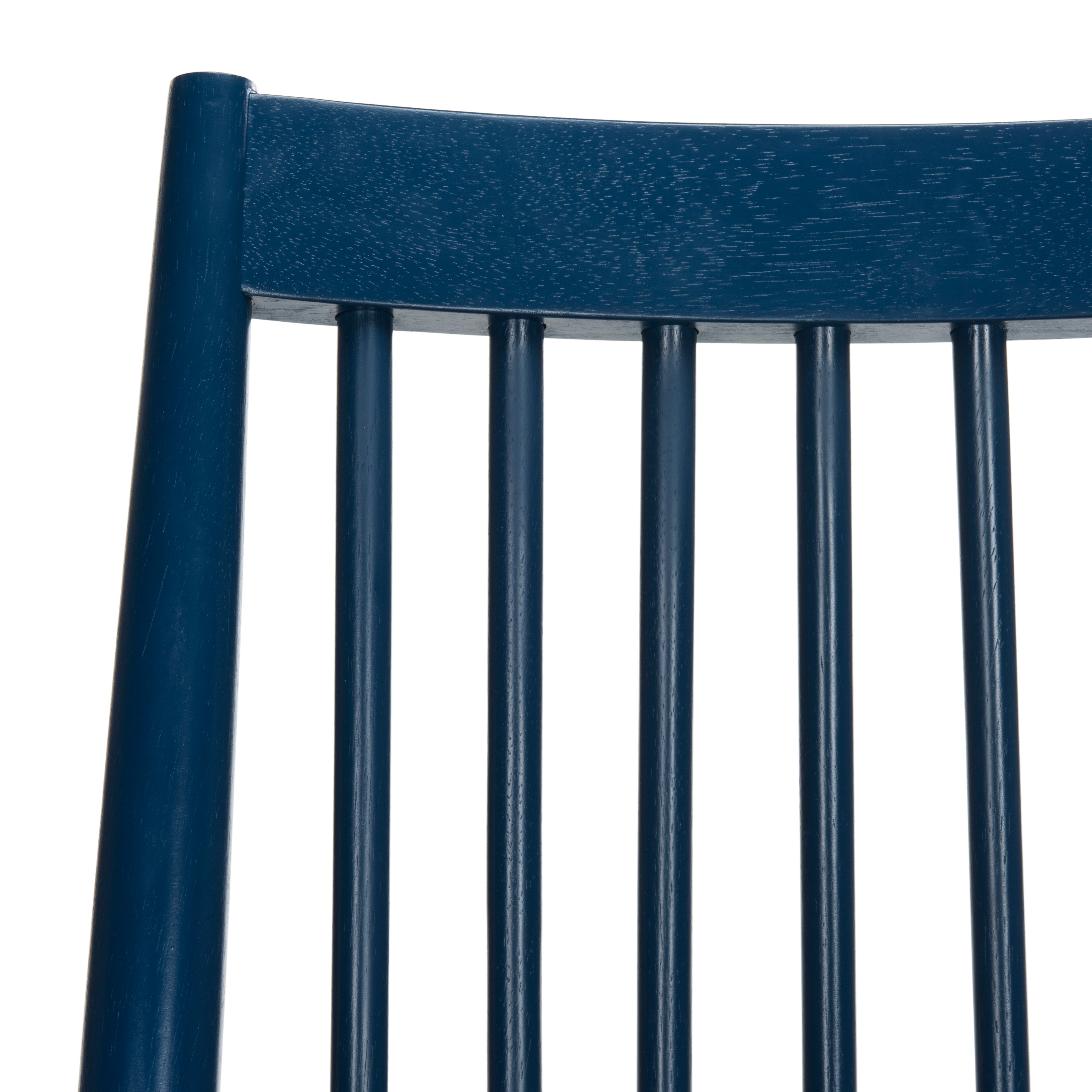 Safavieh Wren 19H Spindle Dining Chair (Set of 2), DCH1000 - Navy