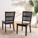 Safavieh Toril Dining Chair (Set of 2) , DCH1013 - Black