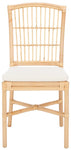 Safavieh Arne Dining Chair W/ Cushion, DCH6504 - Natural