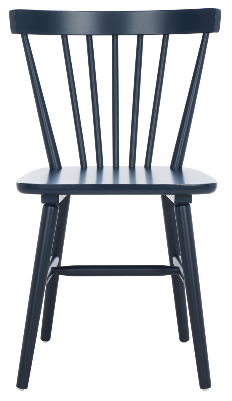 Safavieh Winona Spindle Back Dining Chair (Set of 2), DCH8500 - Navy