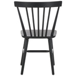 Safavieh Winona Spindle Back Dining Chair (Set of 2), DCH8500 - Matte Black