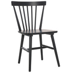 Safavieh Winona Spindle Back Dining Chair (Set of 2), DCH8500 - Matte Black