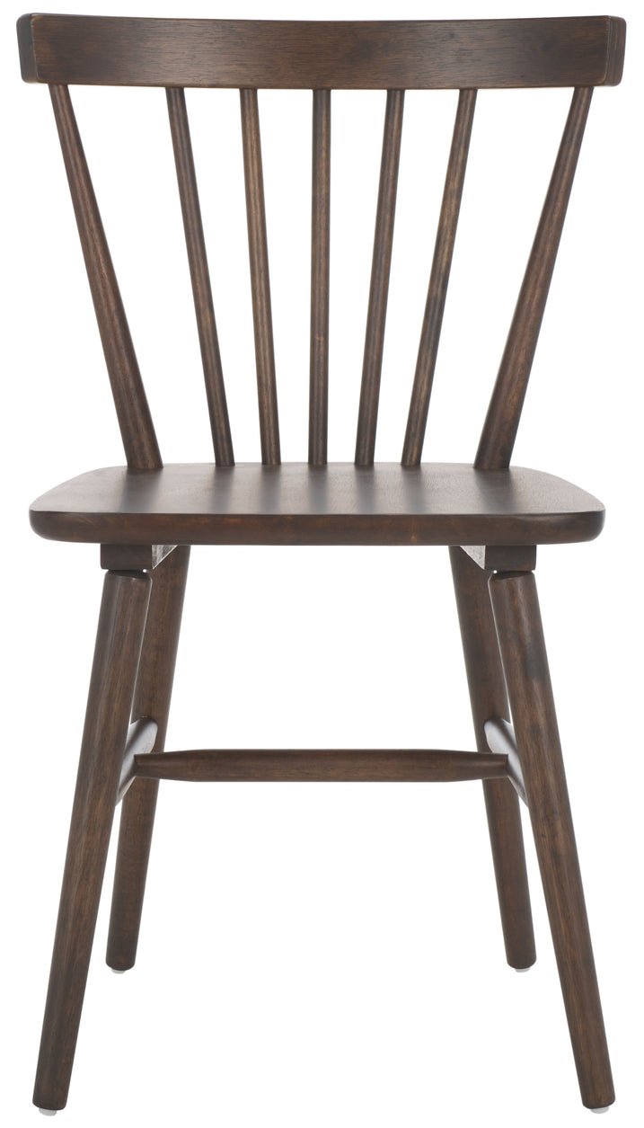 Safavieh Winona Spindle Back Dining Chair (Set of 2), DCH8500 - Walnut