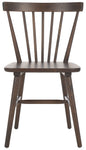 Safavieh Winona Spindle Back Dining Chair (Set of 2), DCH8500 - Walnut