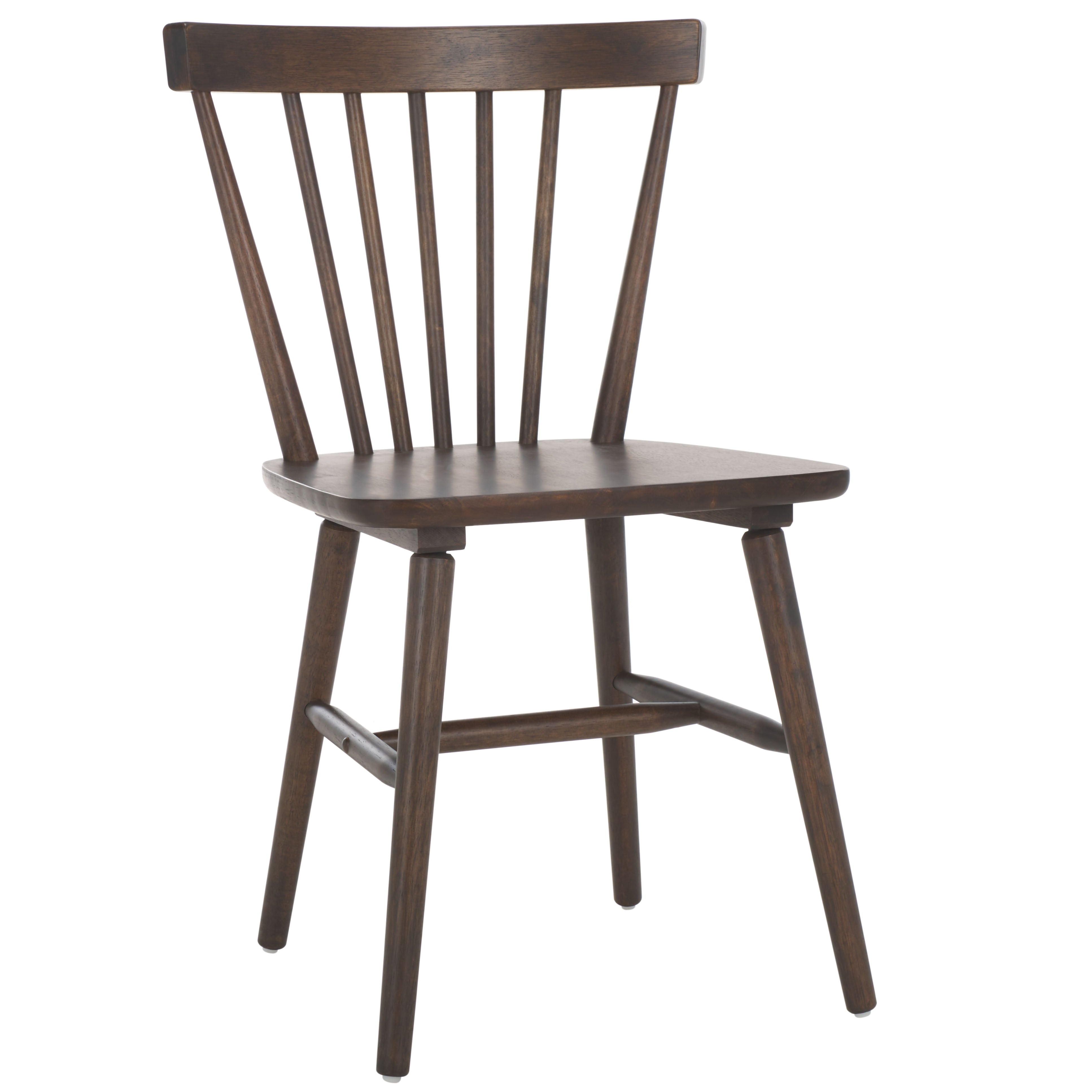 Safavieh Winona Spindle Back Dining Chair (Set of 2), DCH8500 - Walnut