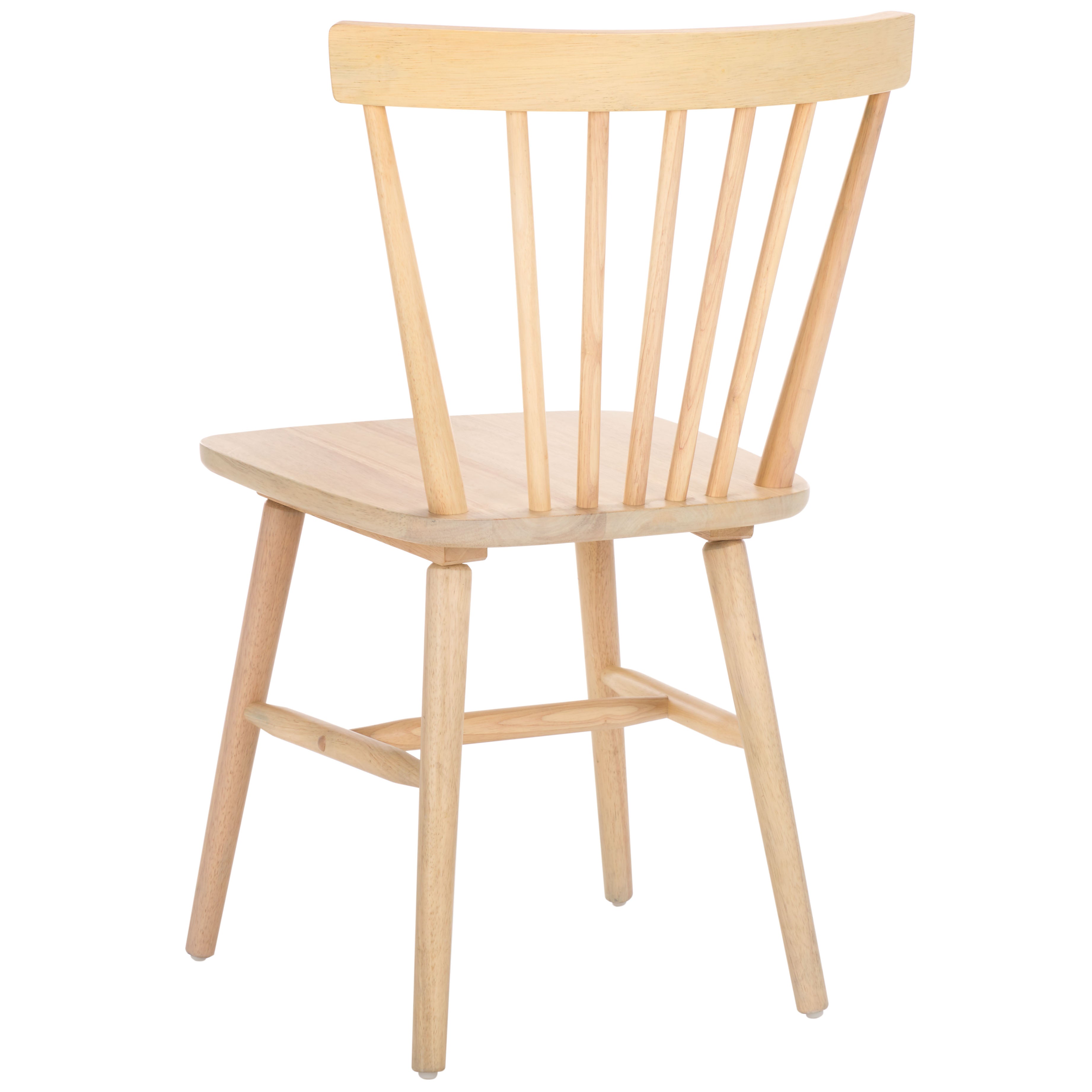 Safavieh Winona Spindle Back Dining Chair (Set of 2), DCH8500 - White Washed