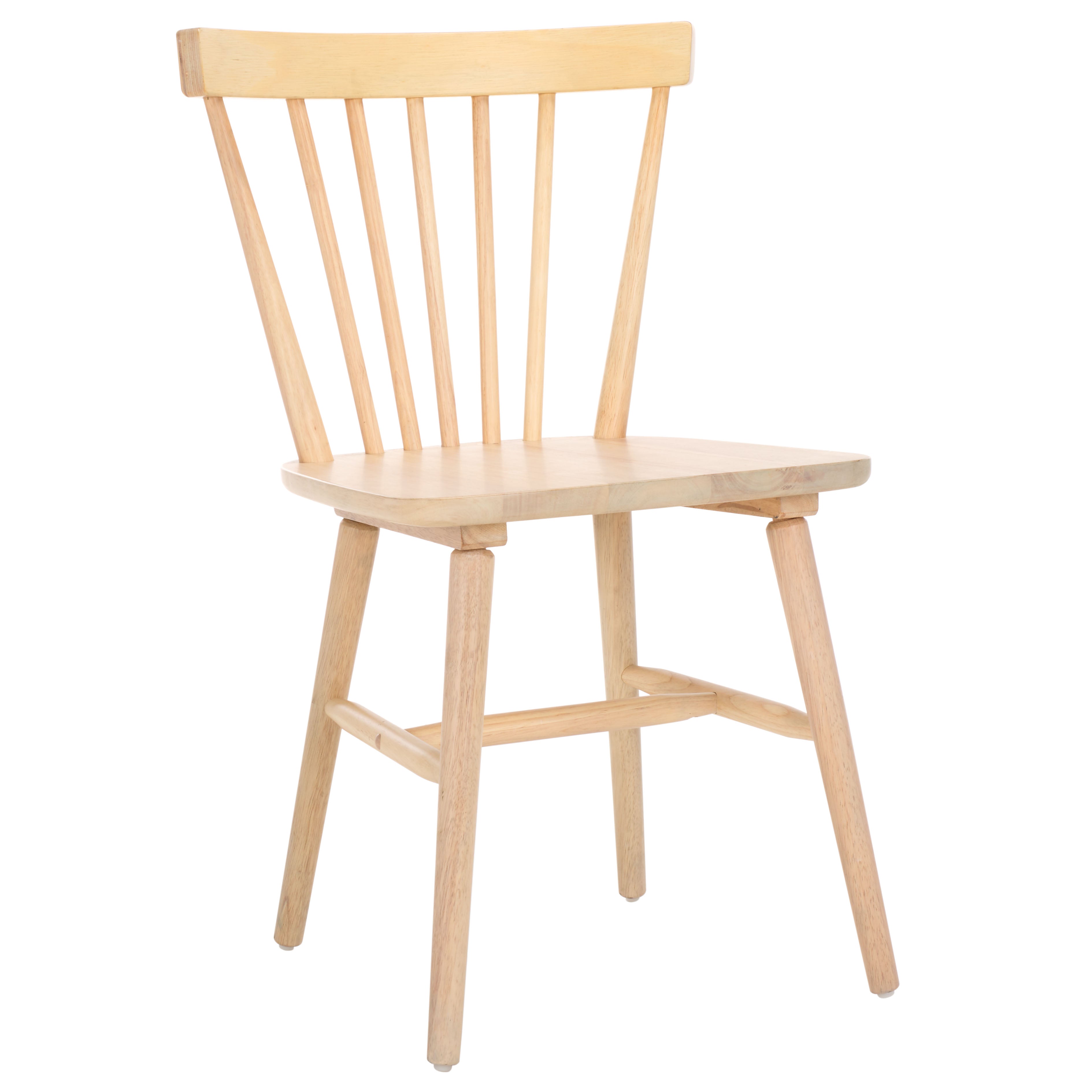 Safavieh Winona Spindle Back Dining Chair (Set of 2), DCH8500 - White Washed