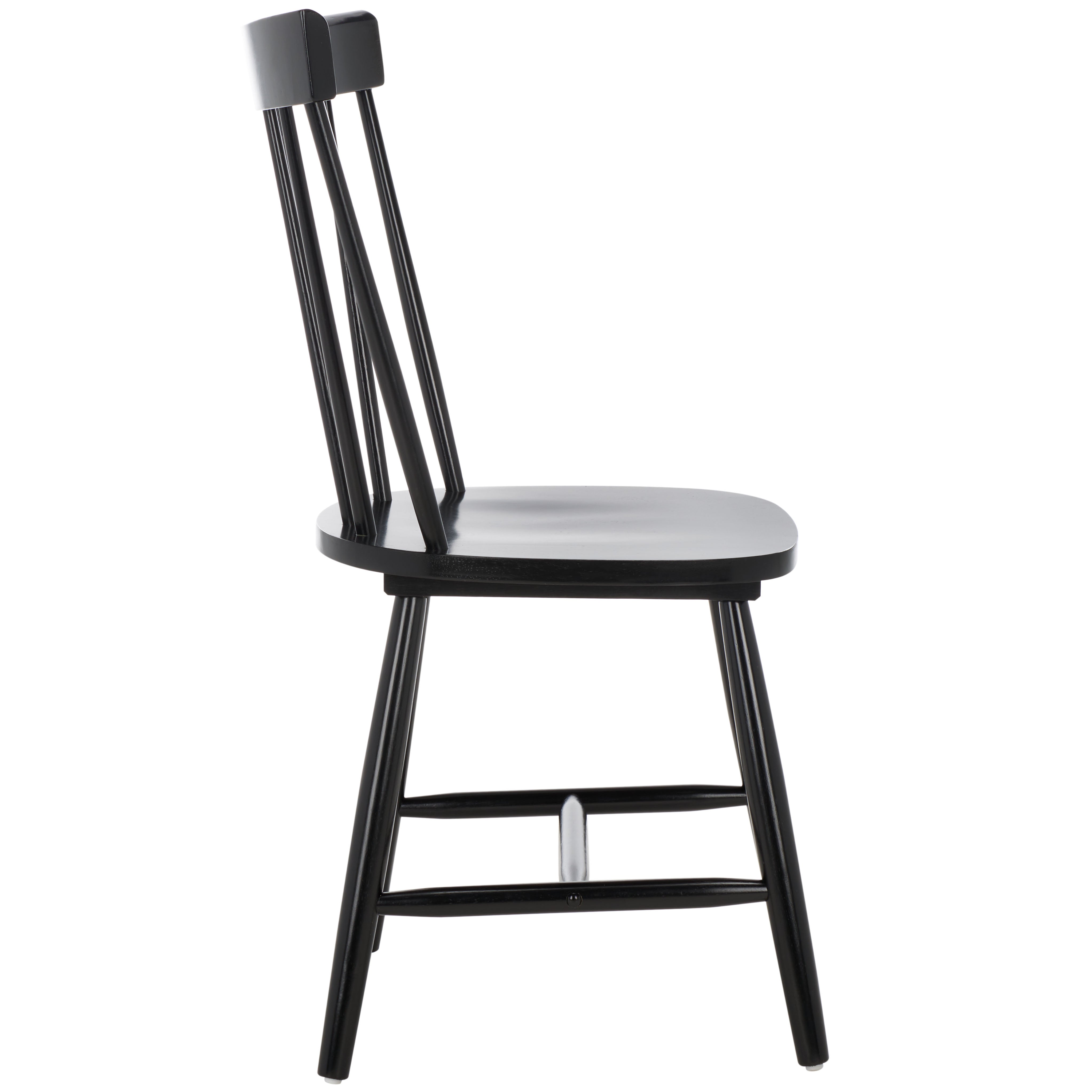 Safavieh Kealey Dining Chair (Set of 2), DCH8503 - Black