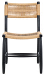 Safavieh Masha Rope Dining Chair, DCH8804 - Black / Natural