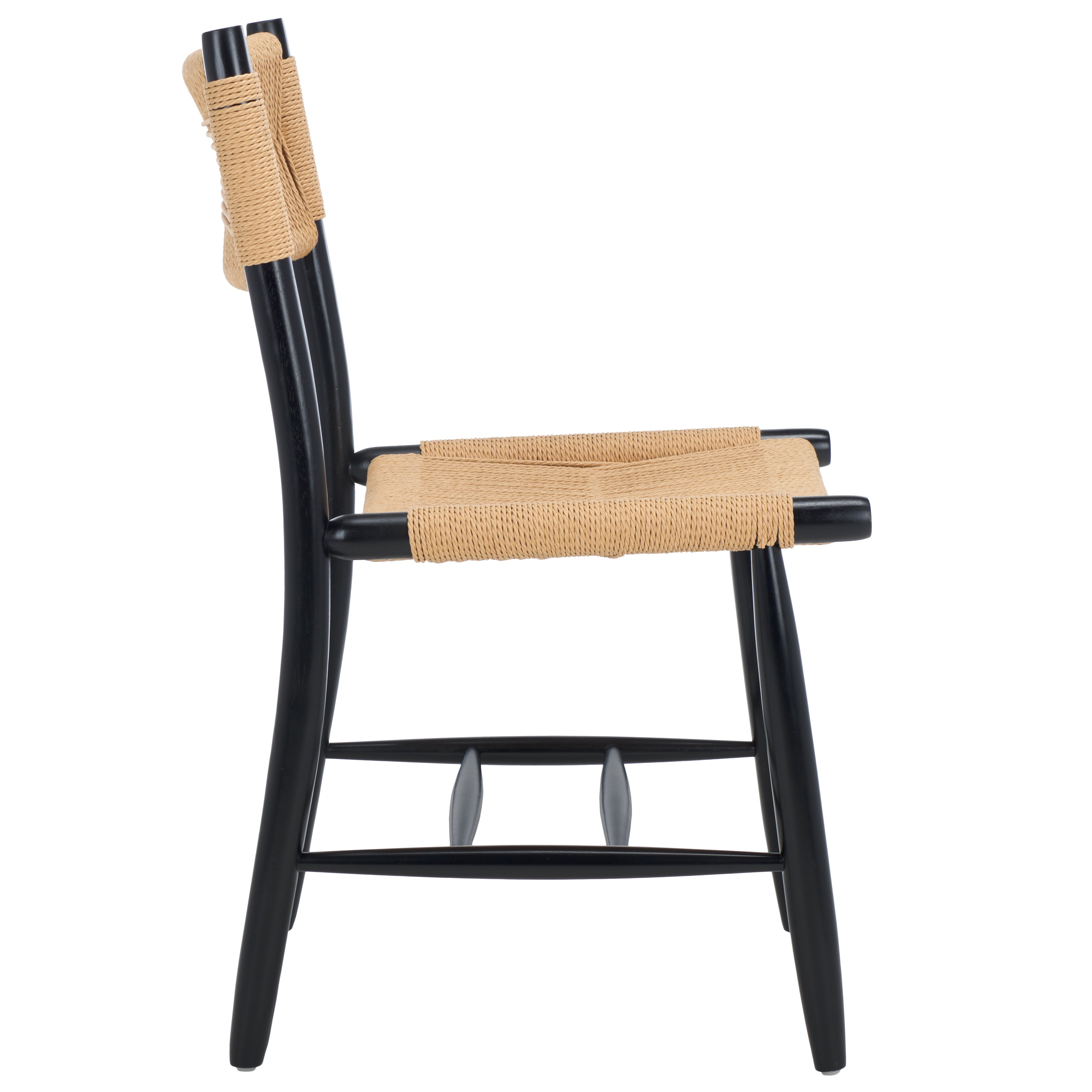 Safavieh Masha Rope Dining Chair, DCH8804 - Black / Natural