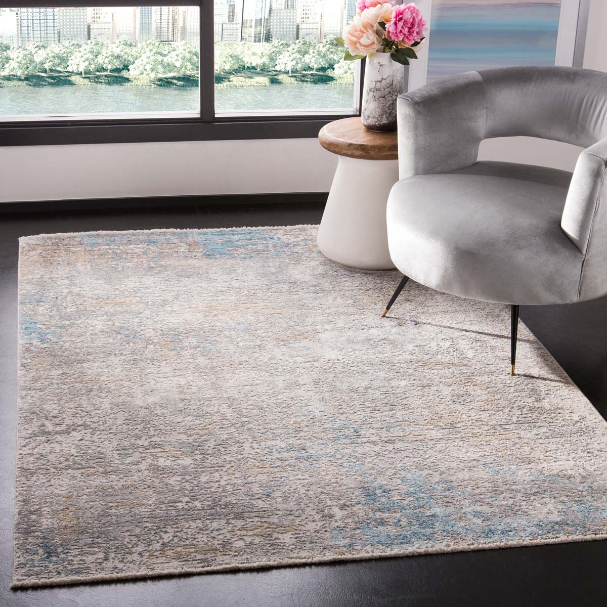 Safavieh Dream 415 Rug, DRM415 - Grey / Multi