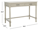 Safavieh Peyton 2 Drawer Desk , DSK5705 - Taupe